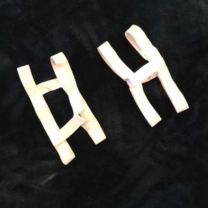 FREE WITH BUNDLE White leg Rave garters